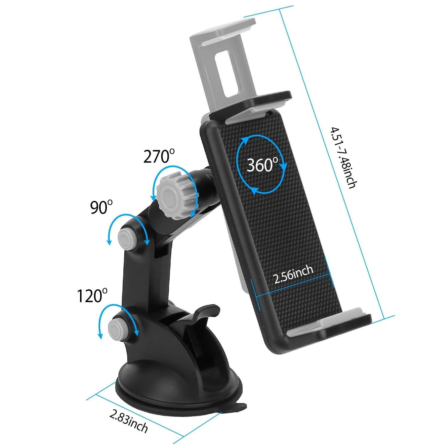 Car Phone Holder Mount Dashboard Tablet Stand Holder