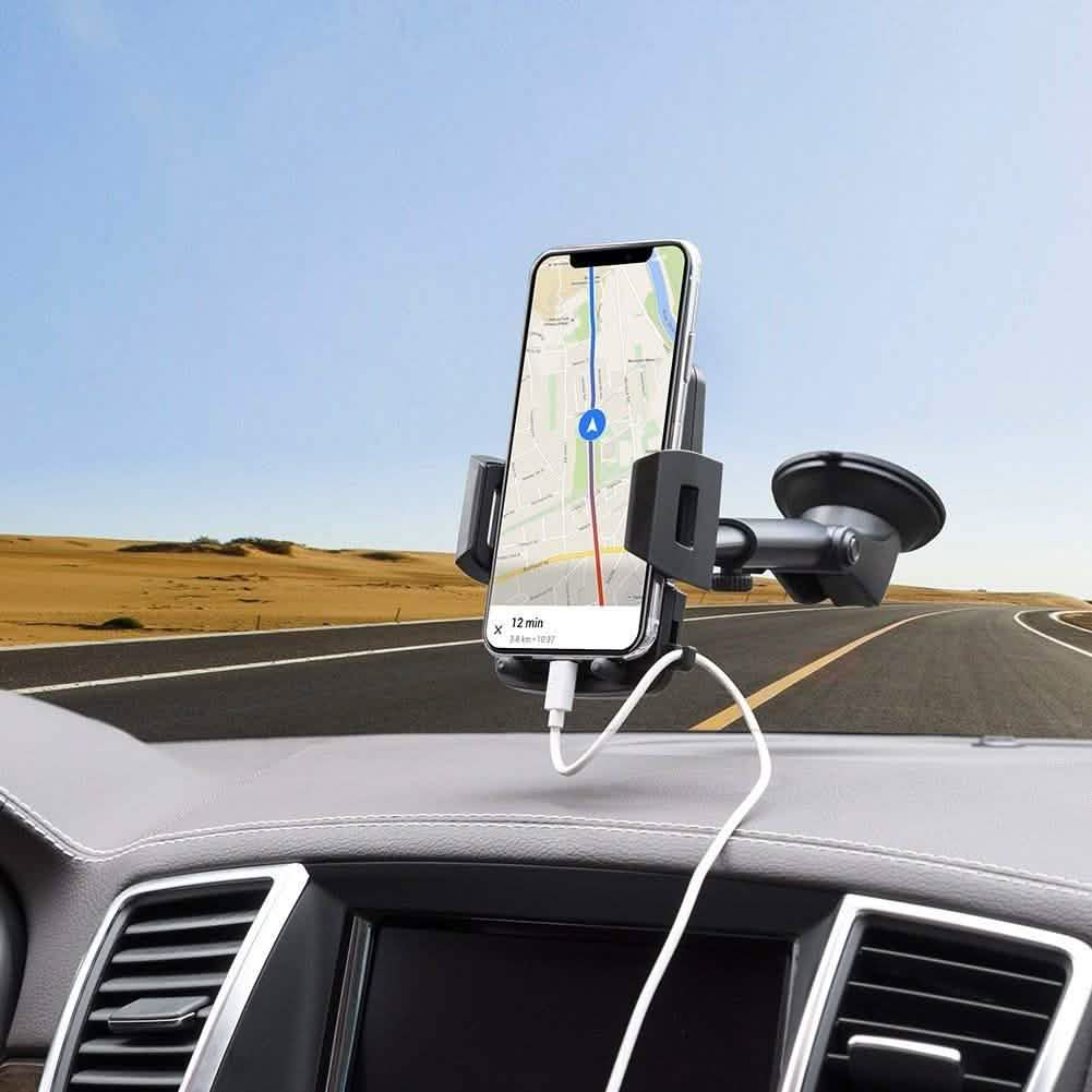Car Phone Mount, VUP Windshield Phone Holder Car Mount