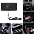 Car QI Wireless Phone Charger Non Slip Pad Mat Fast Charging