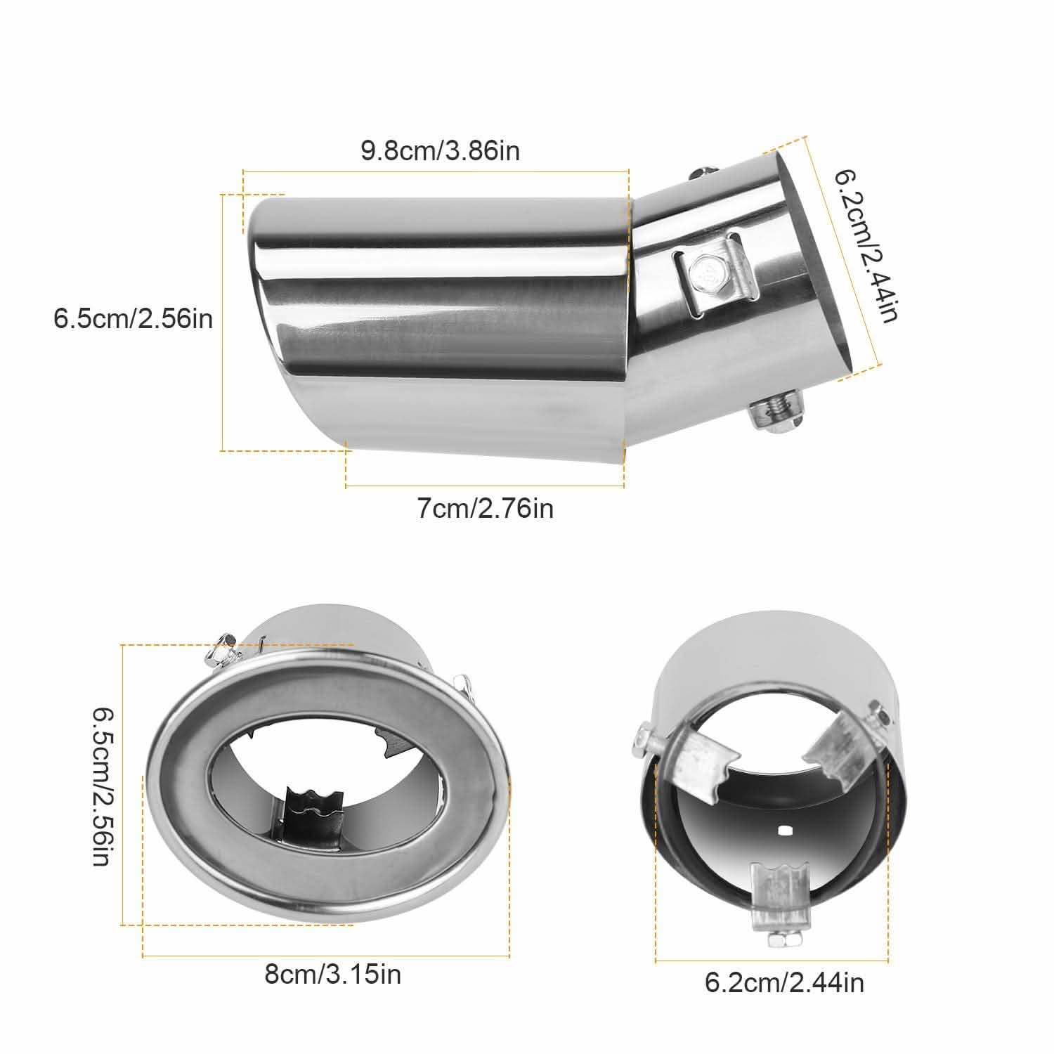 Car Rear Exhaust Pipe Tail Muffler