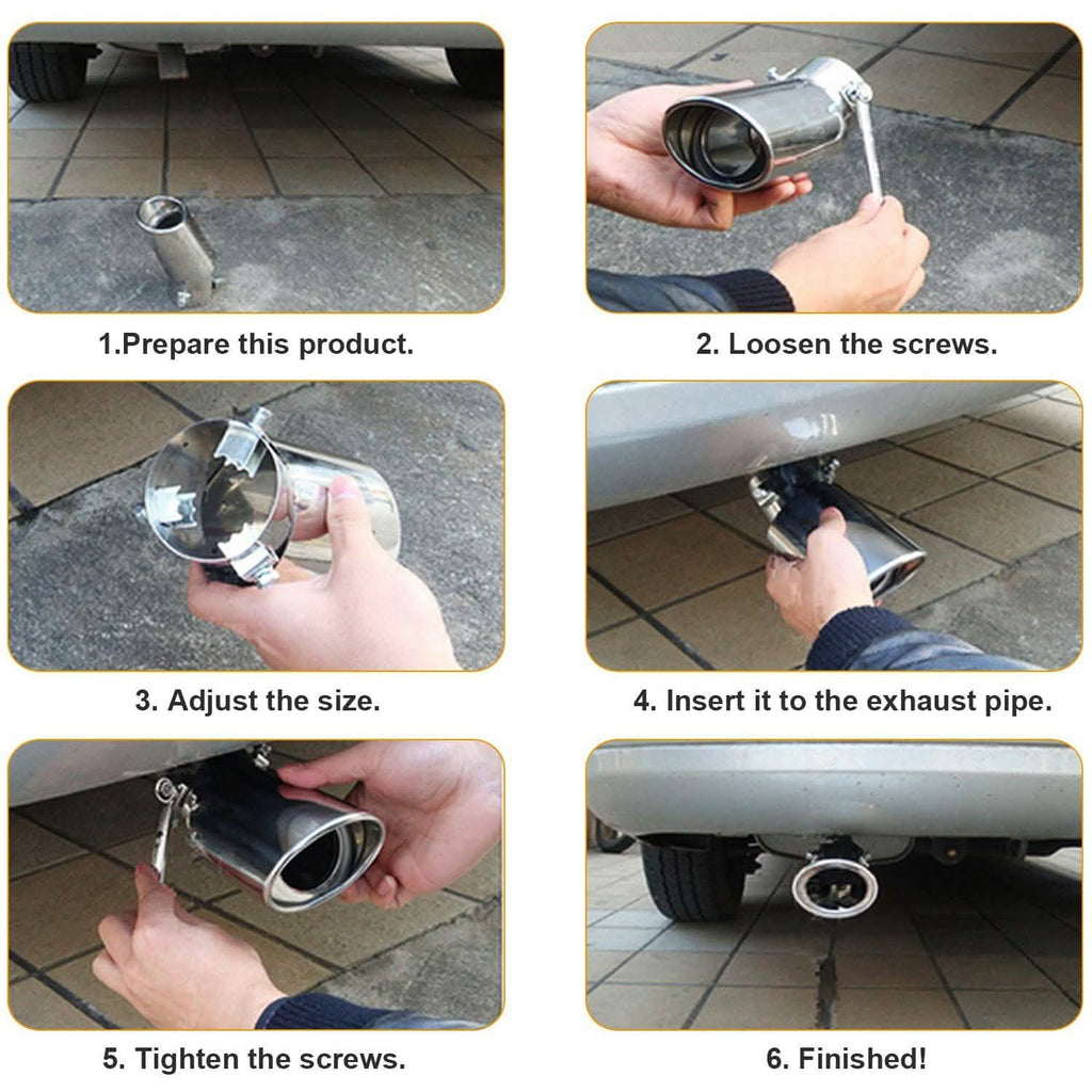 Car Rear Exhaust Pipe Tail Muffler