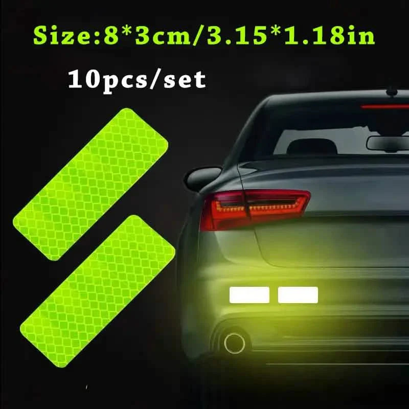 Car Truck Bumper Safety Reflective Warning Strip Stickers