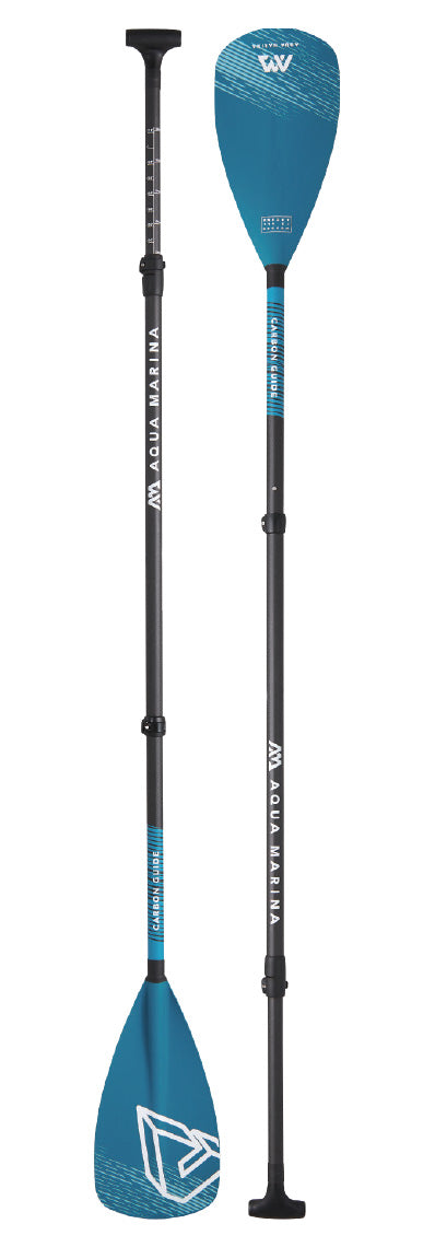 Pagaie de SUP Aqua Marina carbone-fibre de verre (3 sections)