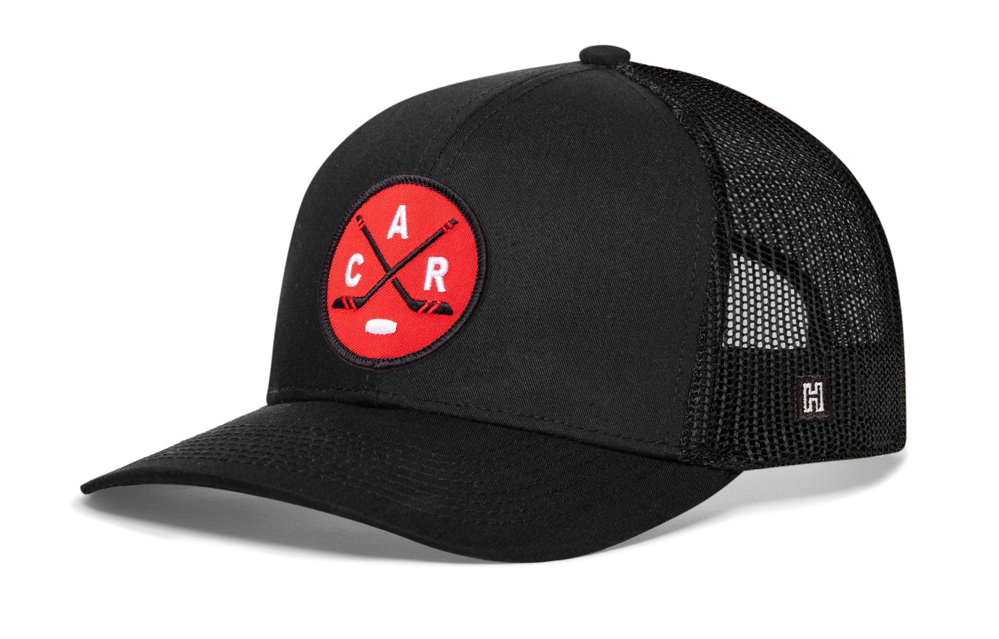 Carolina Hockey Trucker Hat  |  Red CAR X Snapback