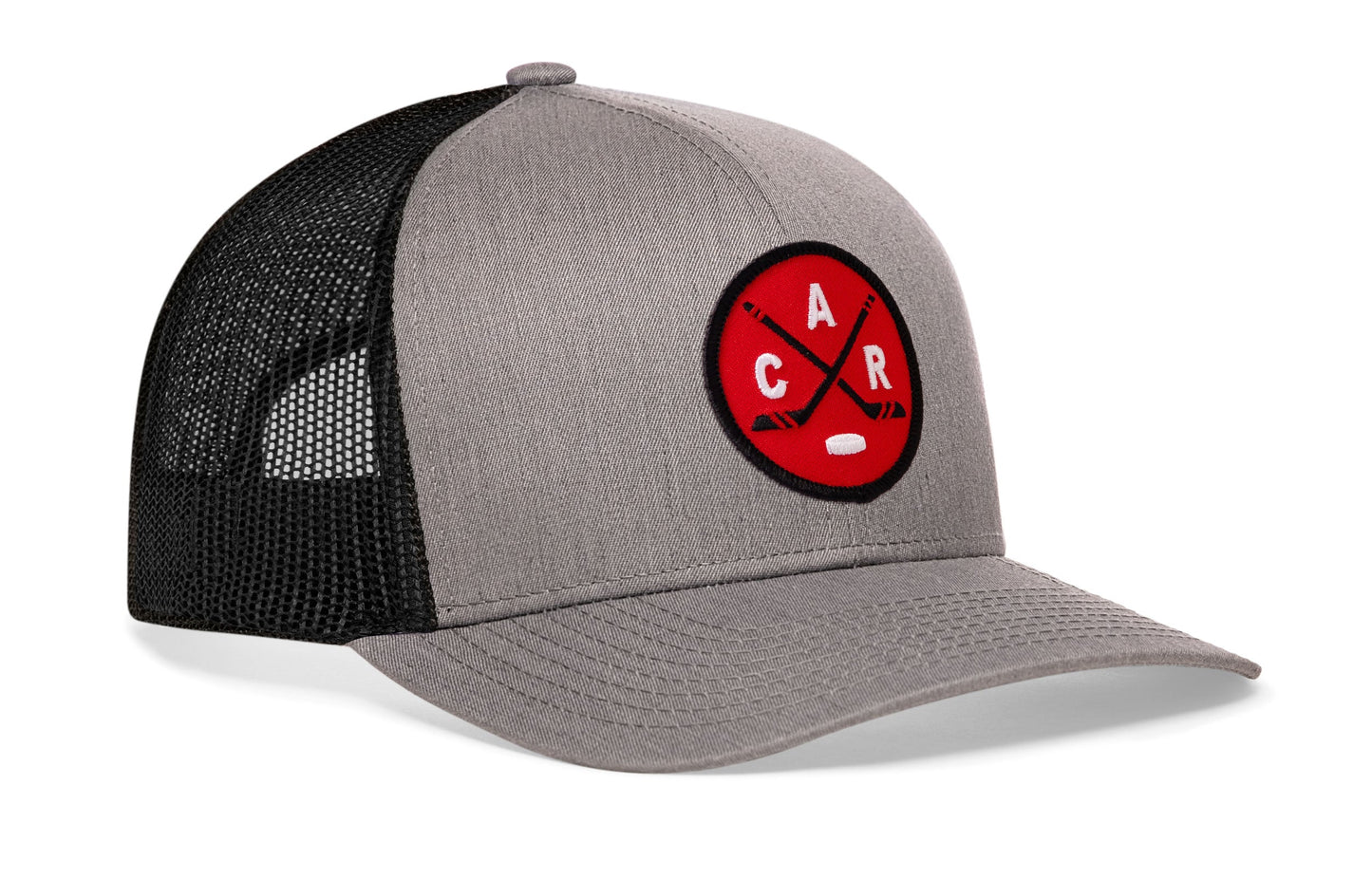 Carolina Hockey Trucker Hat  |  Red CAR X Snapback
