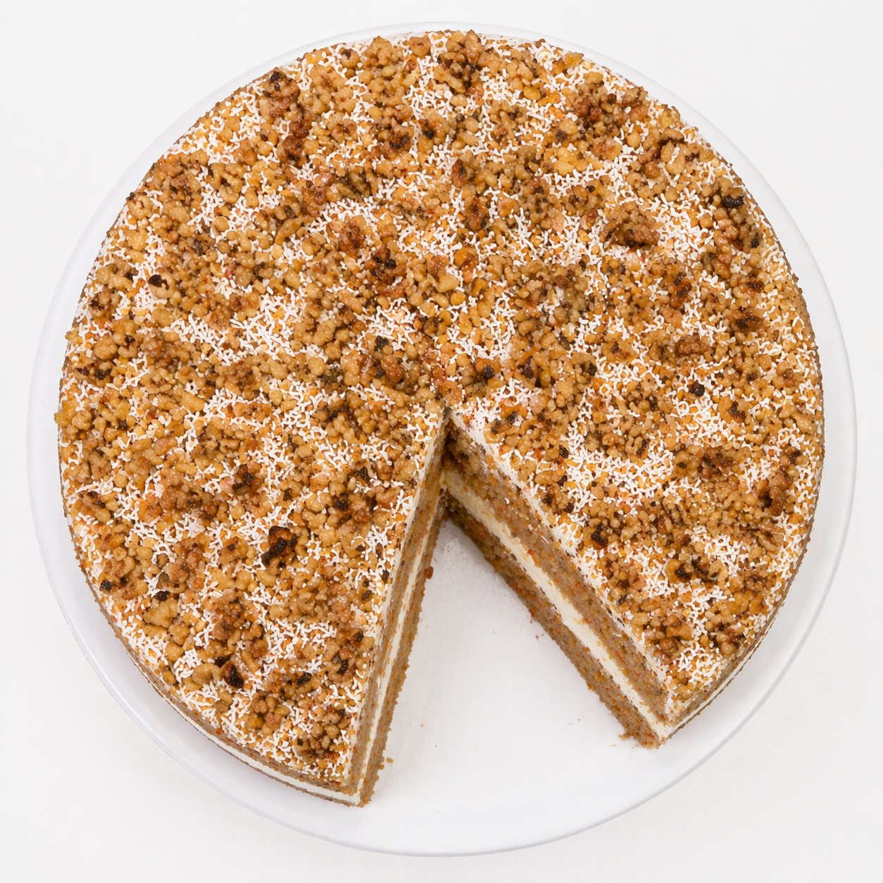 Andy Anand Sugar-Free Carrot Cake, 9-Inch, 3.2 lb – Moist & Flavorful, Diabetic-Friendly, All-Natural, No Preservatives, Birthday Gift Box