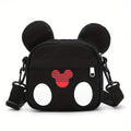 Mini sac à bandoulière porte-monnaie en forme de souris de dessin animé
