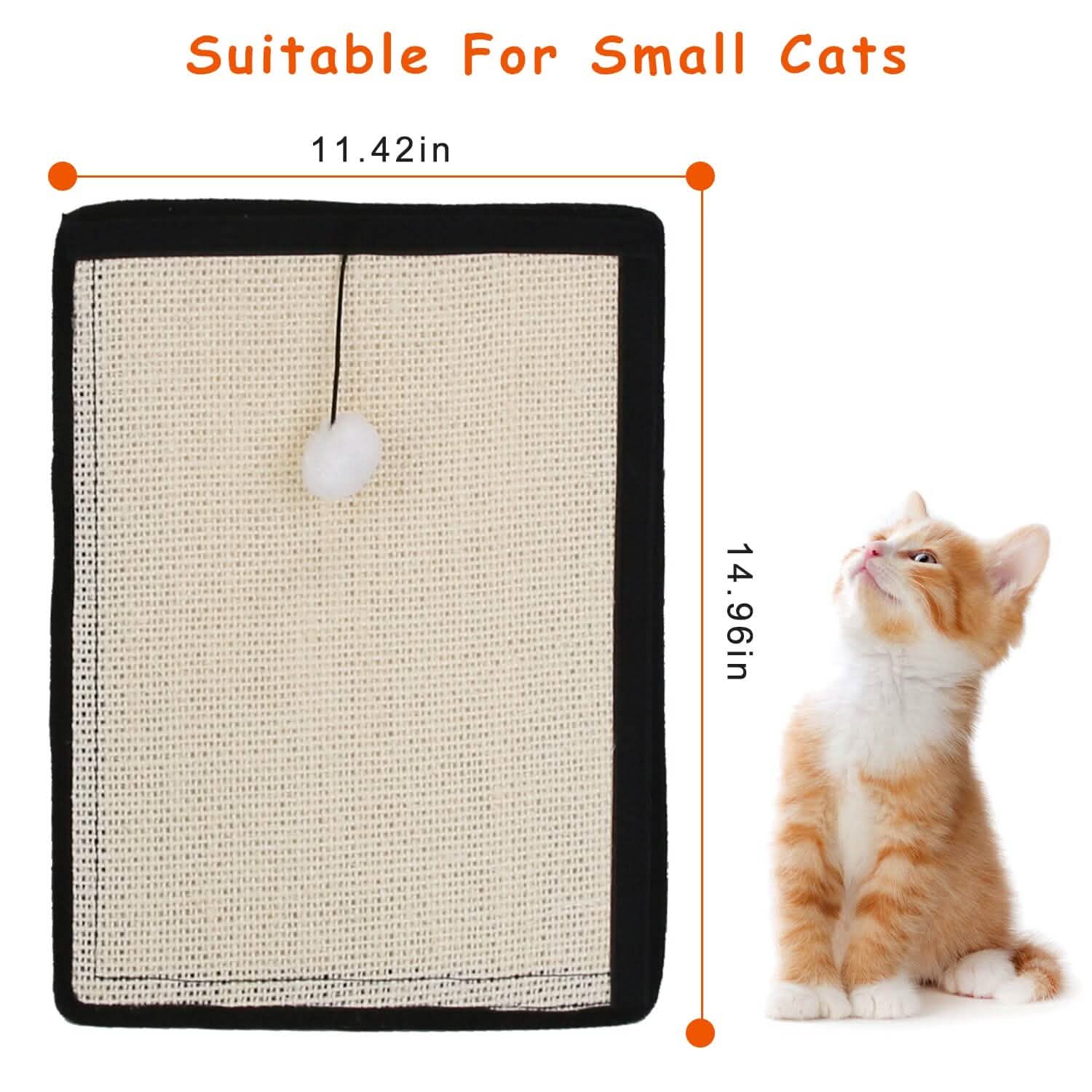 猫用爪とぎパッド 9本のネジ釘付き