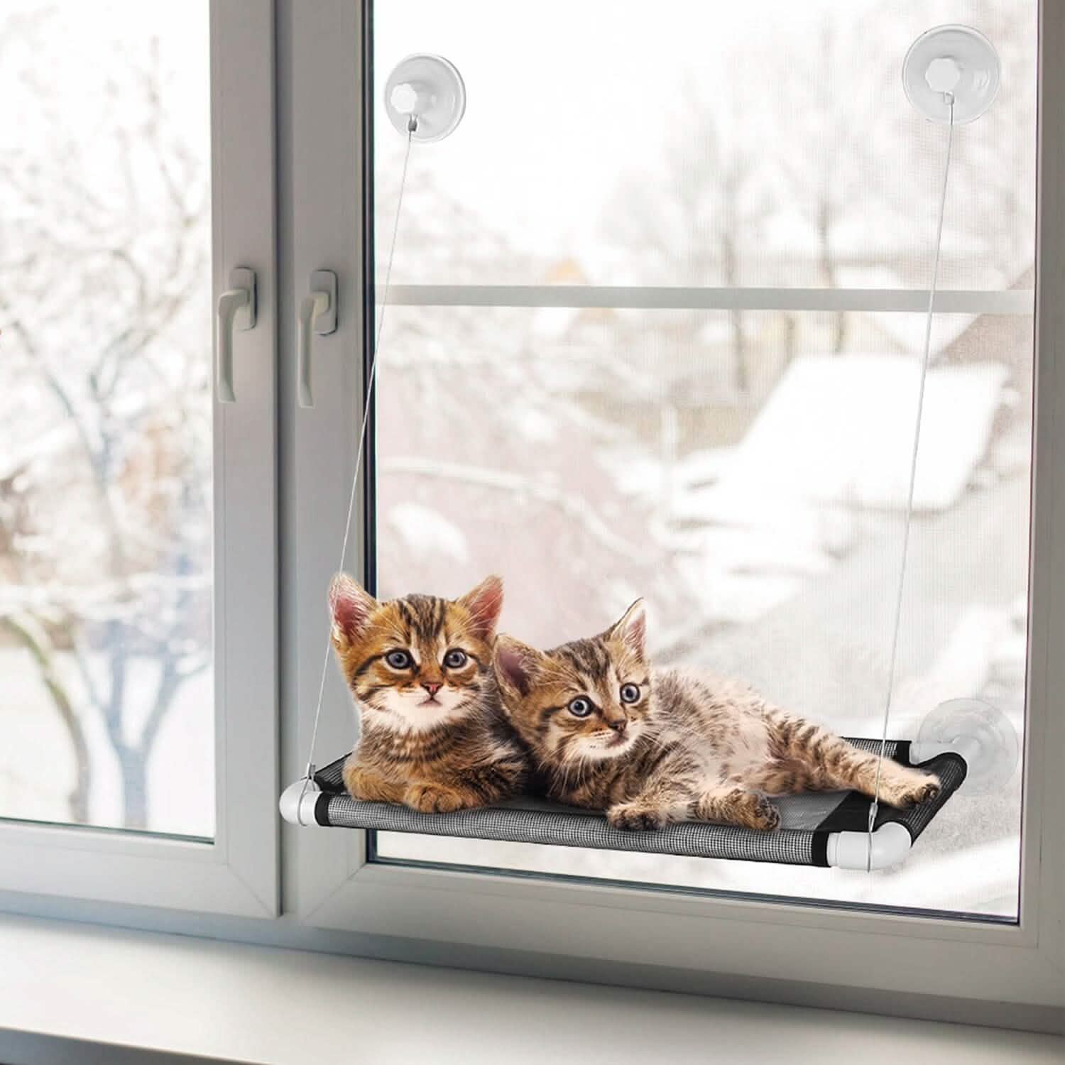 猫用窓辺のパーチ 猫用ハンモック窓席