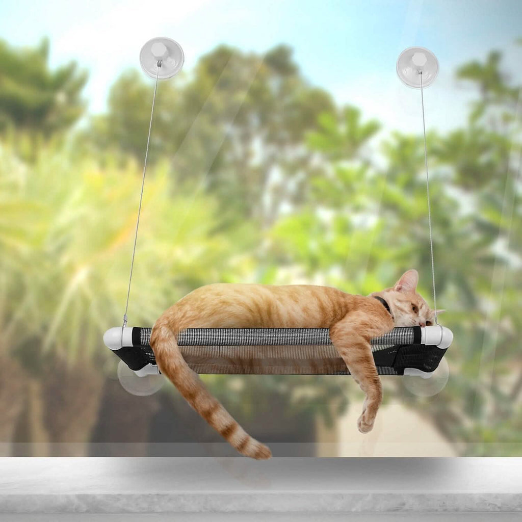 猫用窓辺のパーチ 猫用ハンモック窓席