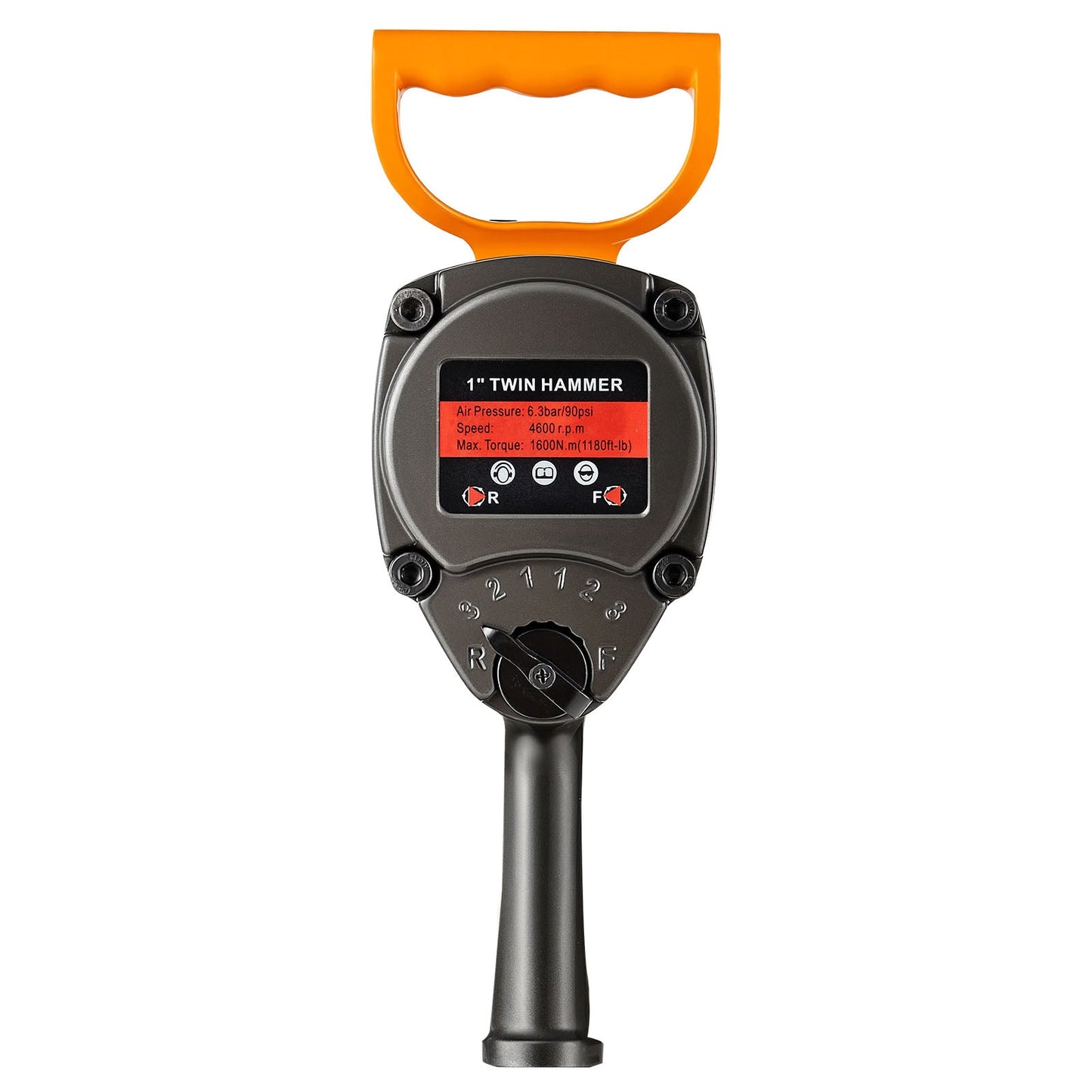 1 Inch Air Impact Wrench, Up to 1200 ft-lbs Nut-Busting Torque