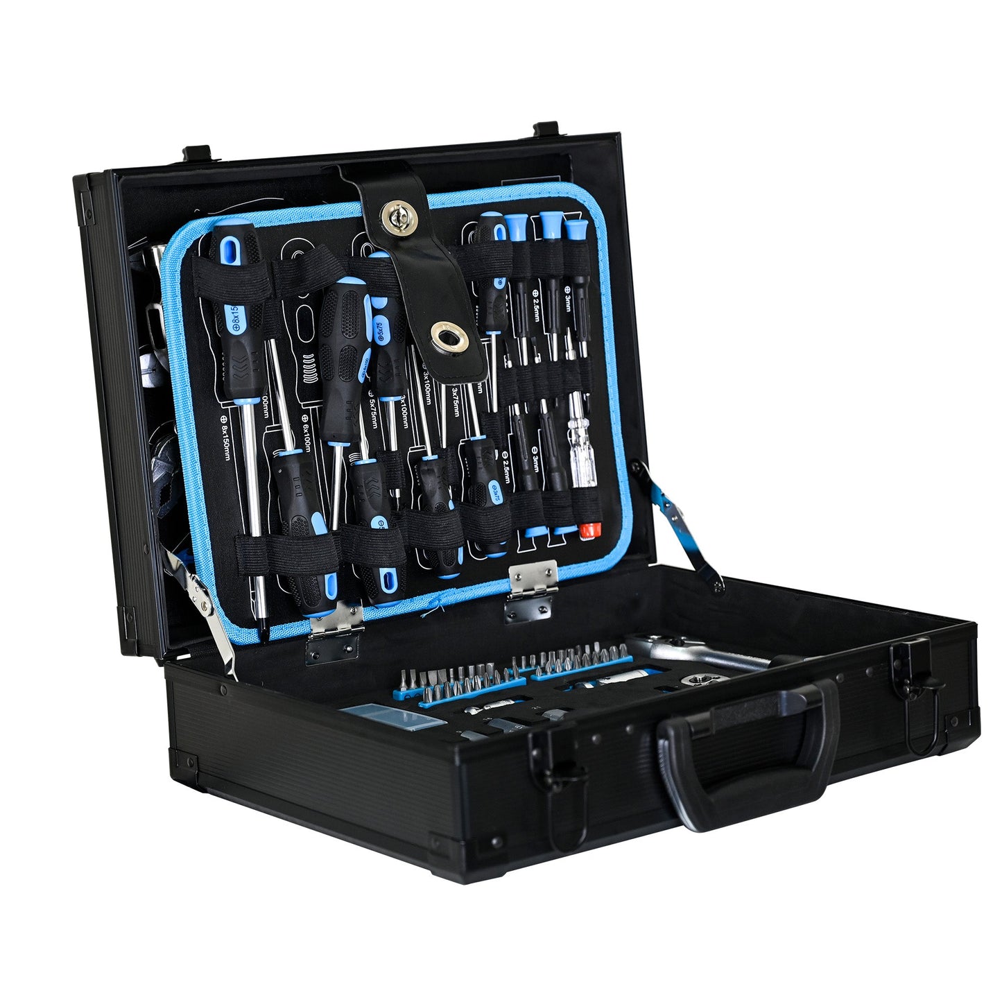 Combined Maintenance Tool Suitcase - 247 Pieces of Basic Home Maintenance Tool Set