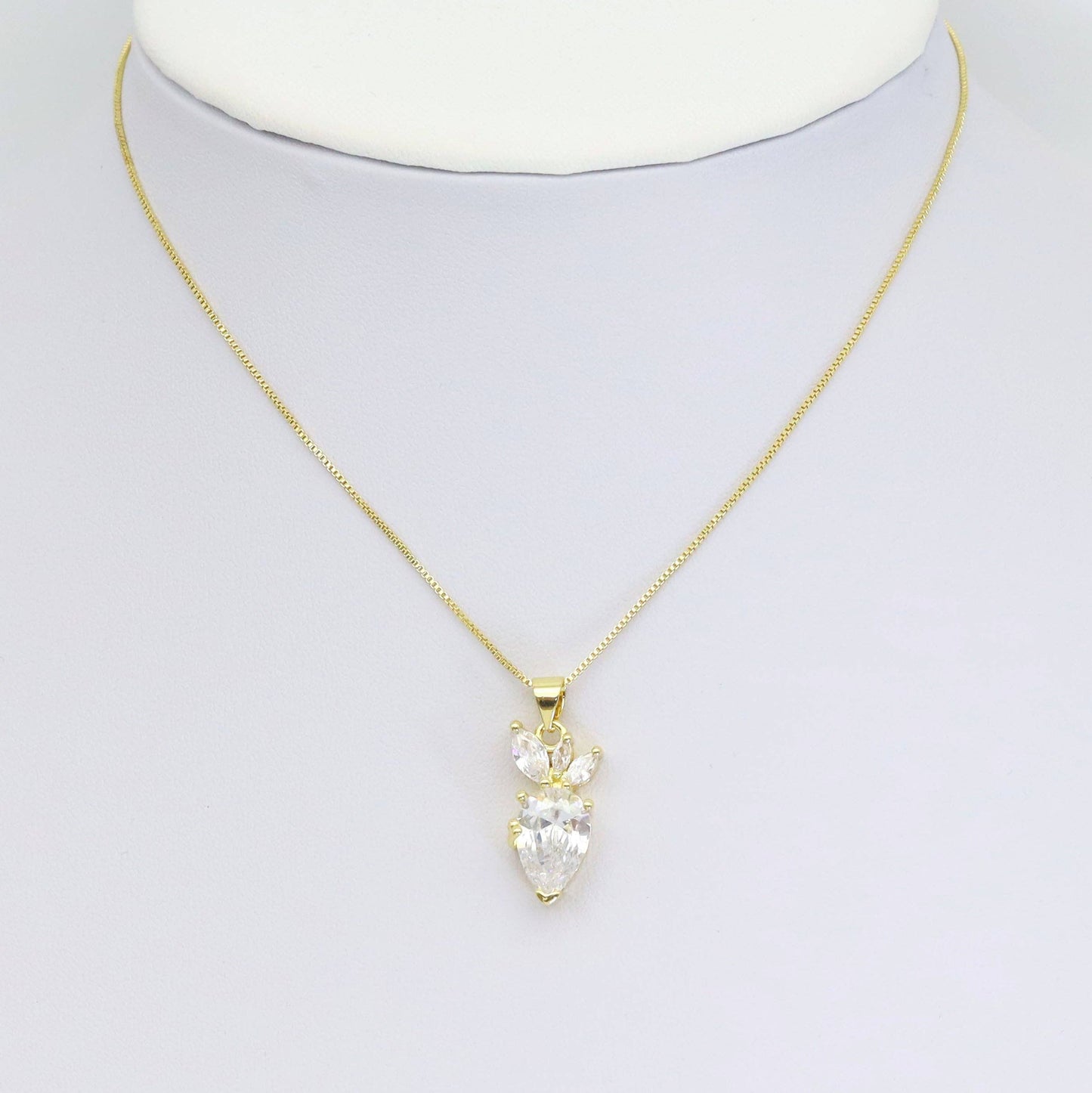 Big Crystal Flower Drop Charm, Sku#LK925