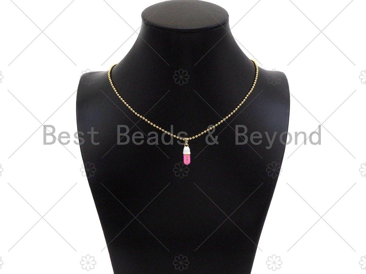 Enamel Colorful Pill Shape Pendant Charm,Happy Word Pink Turquoise Black Cobalt Red Enamel Jewelry,6x17mm,Sku#LK286