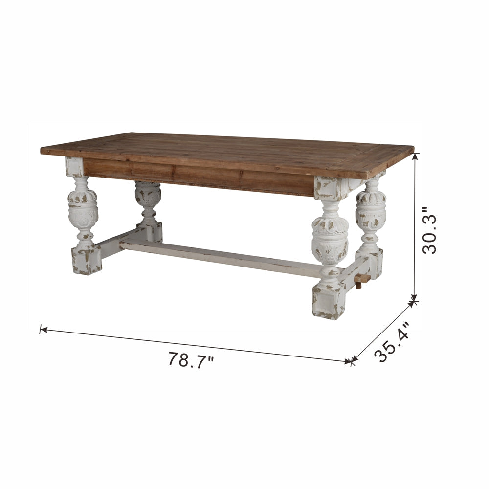 79x35x30" Alcott Dining Table