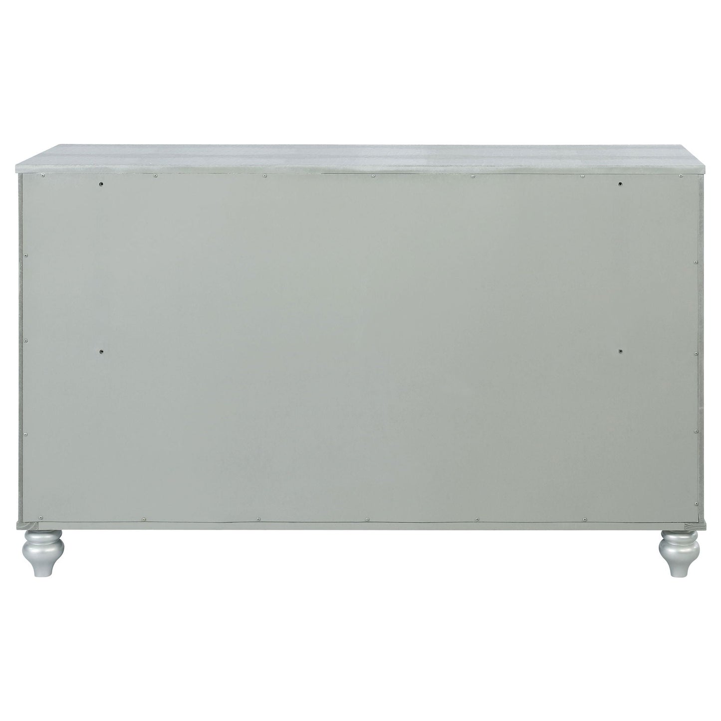 Gunnison 6-drawer Dresser Silver Metallic