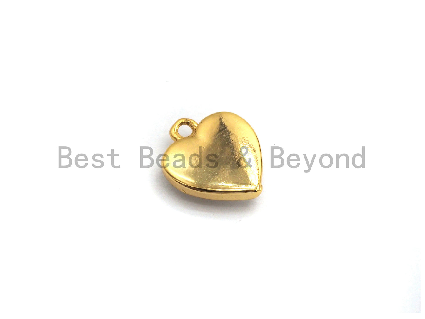 100% Natural White Shell Heart Shape Pendant with Gold/Silver Finish, White heart Pendant, Shell heart, 10x12mm,SKU#Z313