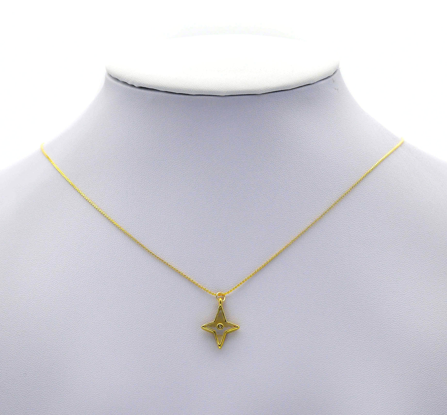 North Star Gemstone Charm, Sku#LY07