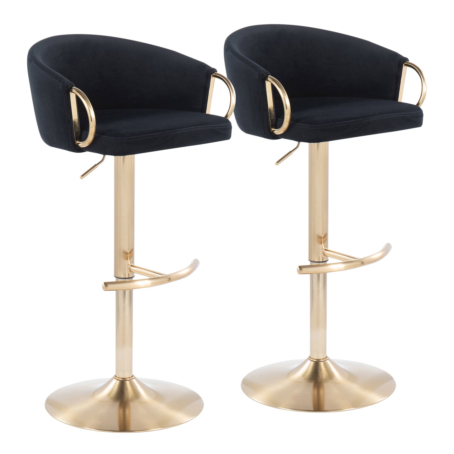 Contemporary Adjustable Bar Stool