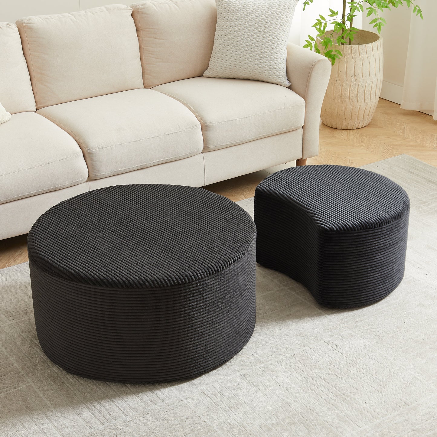 Nesting Coffee Table Set of 2