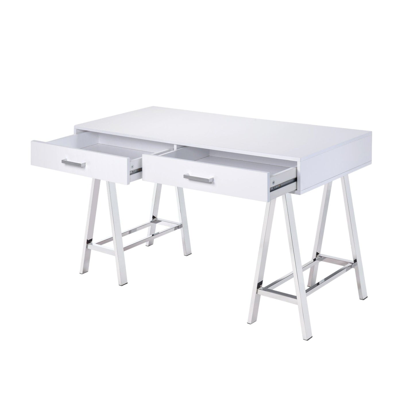 Coleen - High Gloss Writing Desk With USB