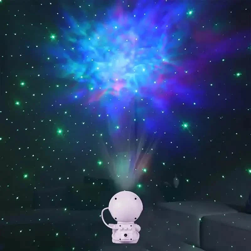 Celestial Star Guitar Night Light Projector - Vibrant LED Nebula Effects