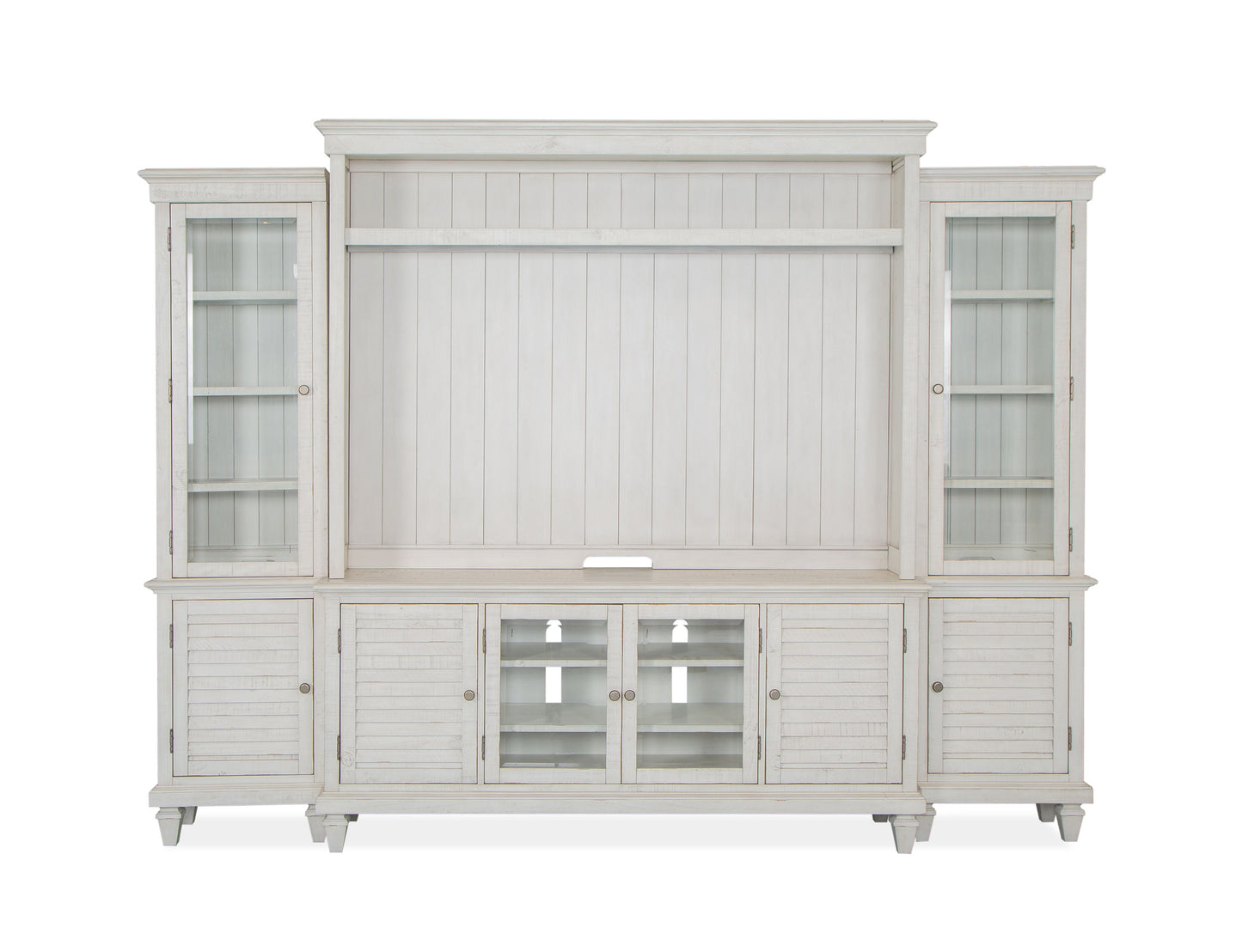 Newport - Wood Hutch - Alabaster