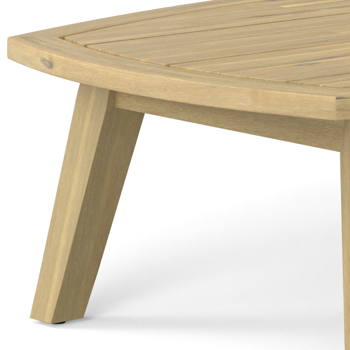 Parkside Outdoor Coffee Table - Light Teak