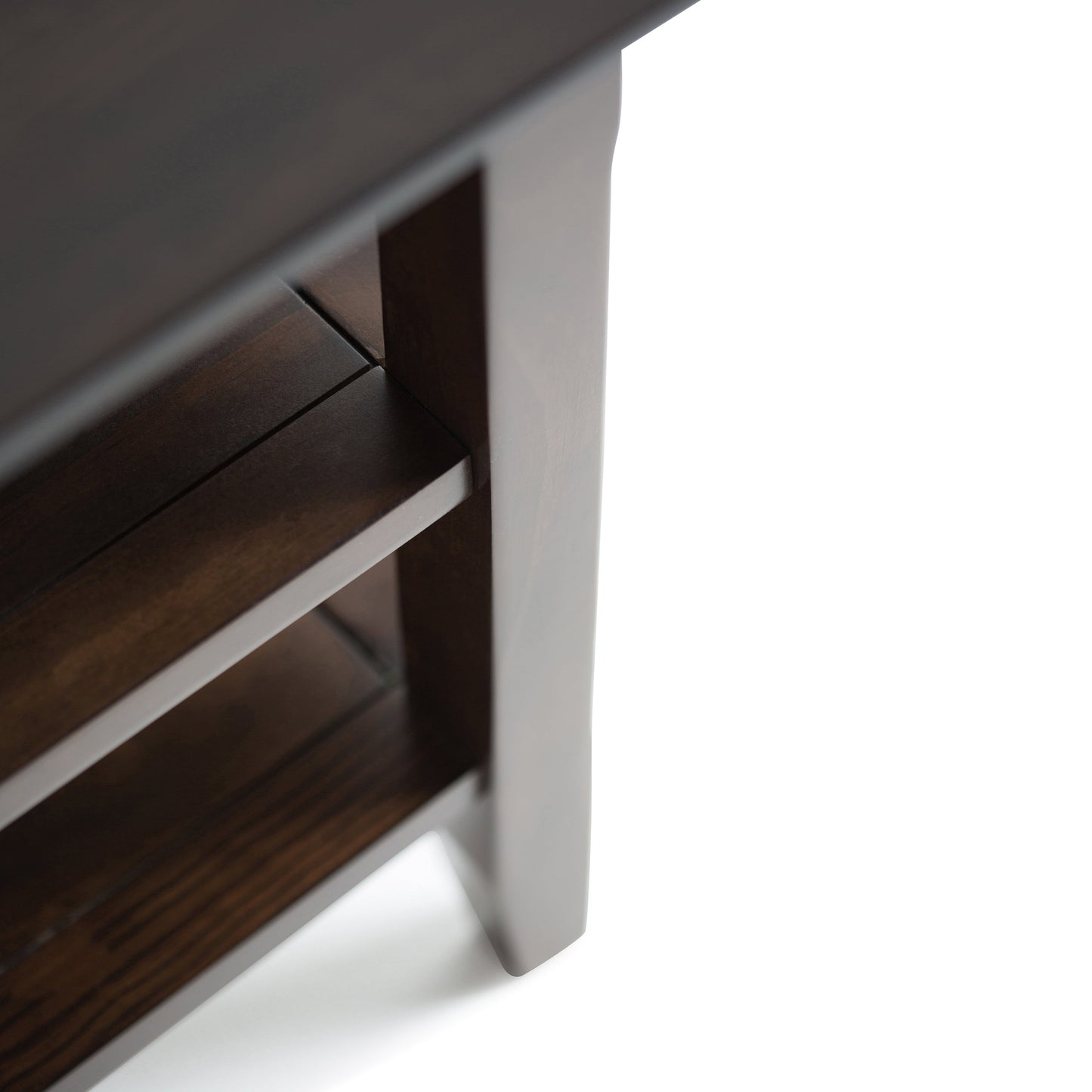 Acadian End Table - Brunette