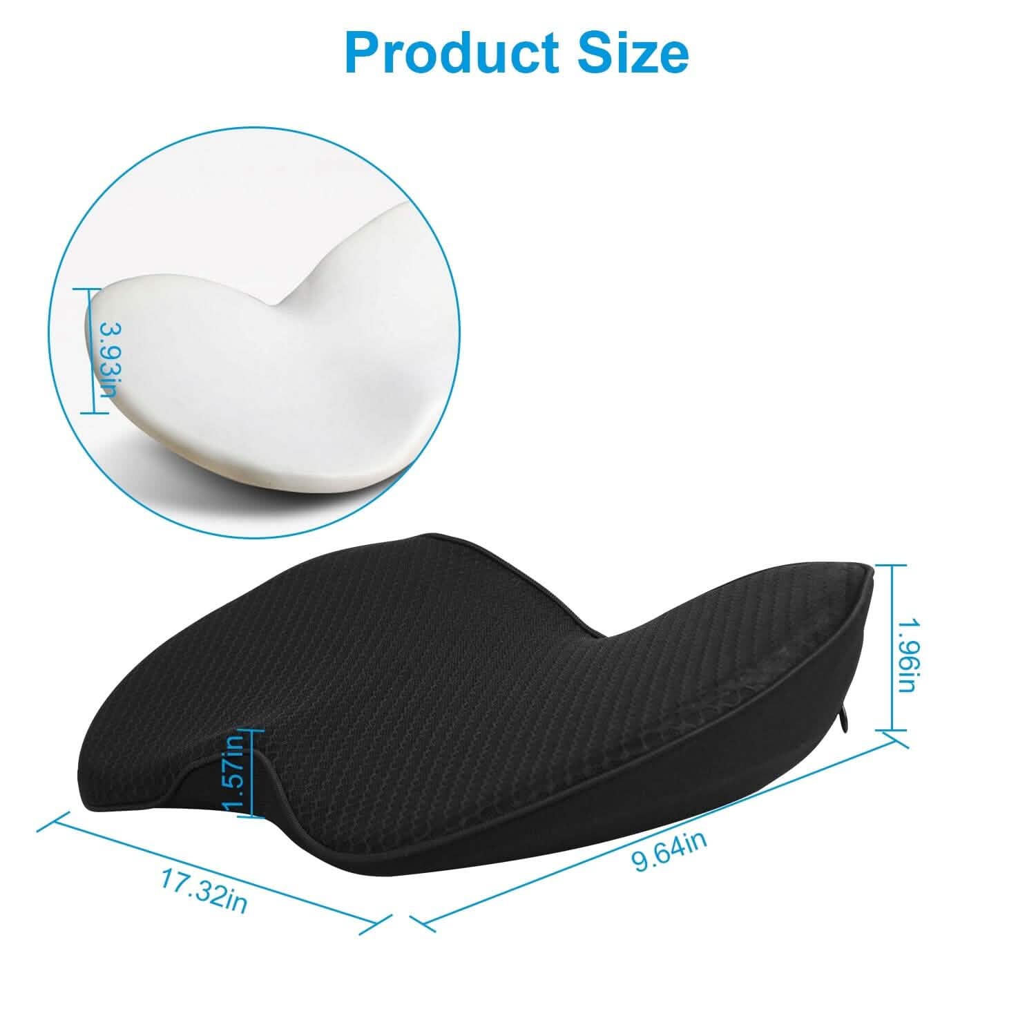Chair Seat Cushion Car Memory Foam Pad