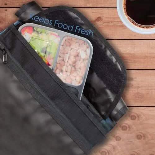 Chef's Star Boîtes de conservation réutilisables à 3 compartiments avec couvercles