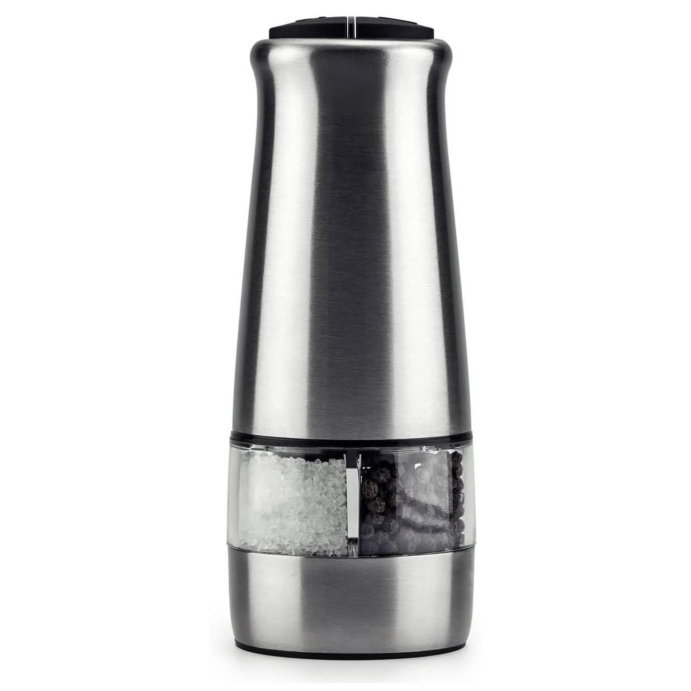 Moulin à sel et à poivre électrique Chef's Star Premium avec vaporisateur d'huile d'olive et de vinaigre