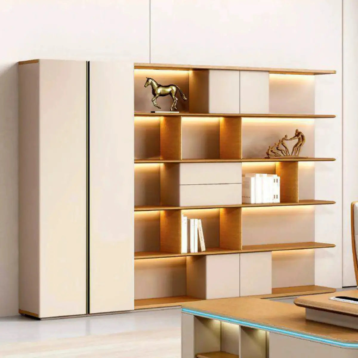 Tandra · Mixed Media Office Shelves & Storage Cabinets