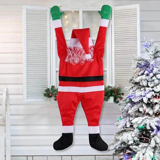Père Noël suspendu décoratif pour l'escalade de Noël