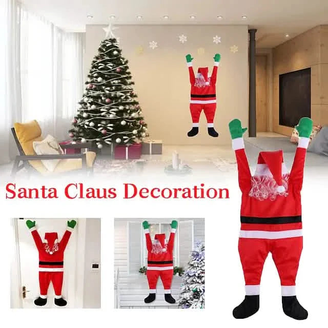 Père Noël suspendu décoratif pour l'escalade de Noël
