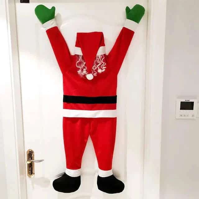 Père Noël suspendu décoratif pour l'escalade de Noël