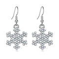 Crochets de boucles d'oreilles de Noël décoratifs créatifs pour dames