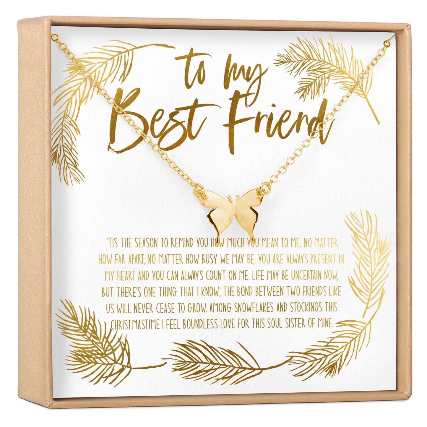 Christmas Gift for Best Friend Necklace, Multiple Styles
