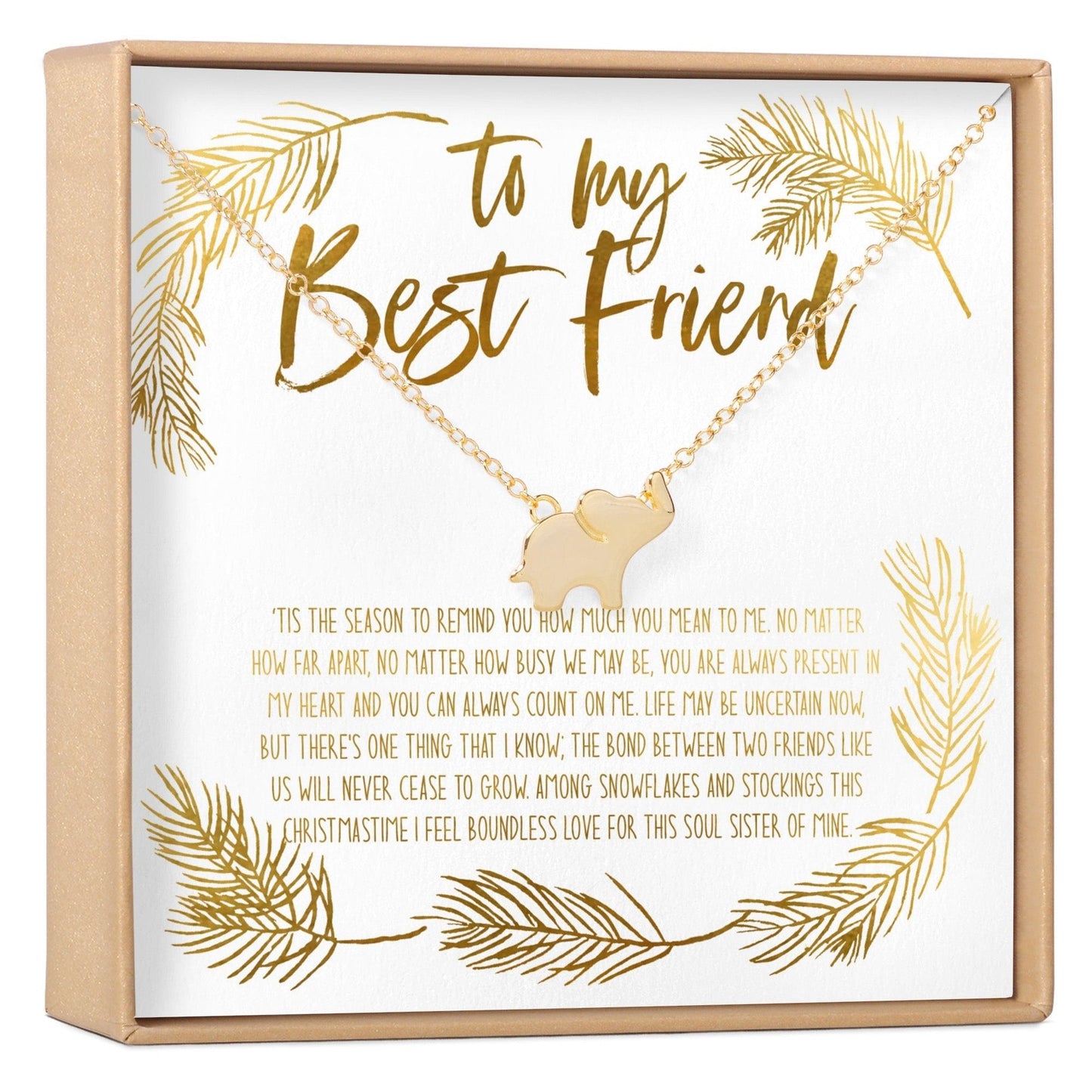 Christmas Gift for Best Friend Necklace, Multiple Styles