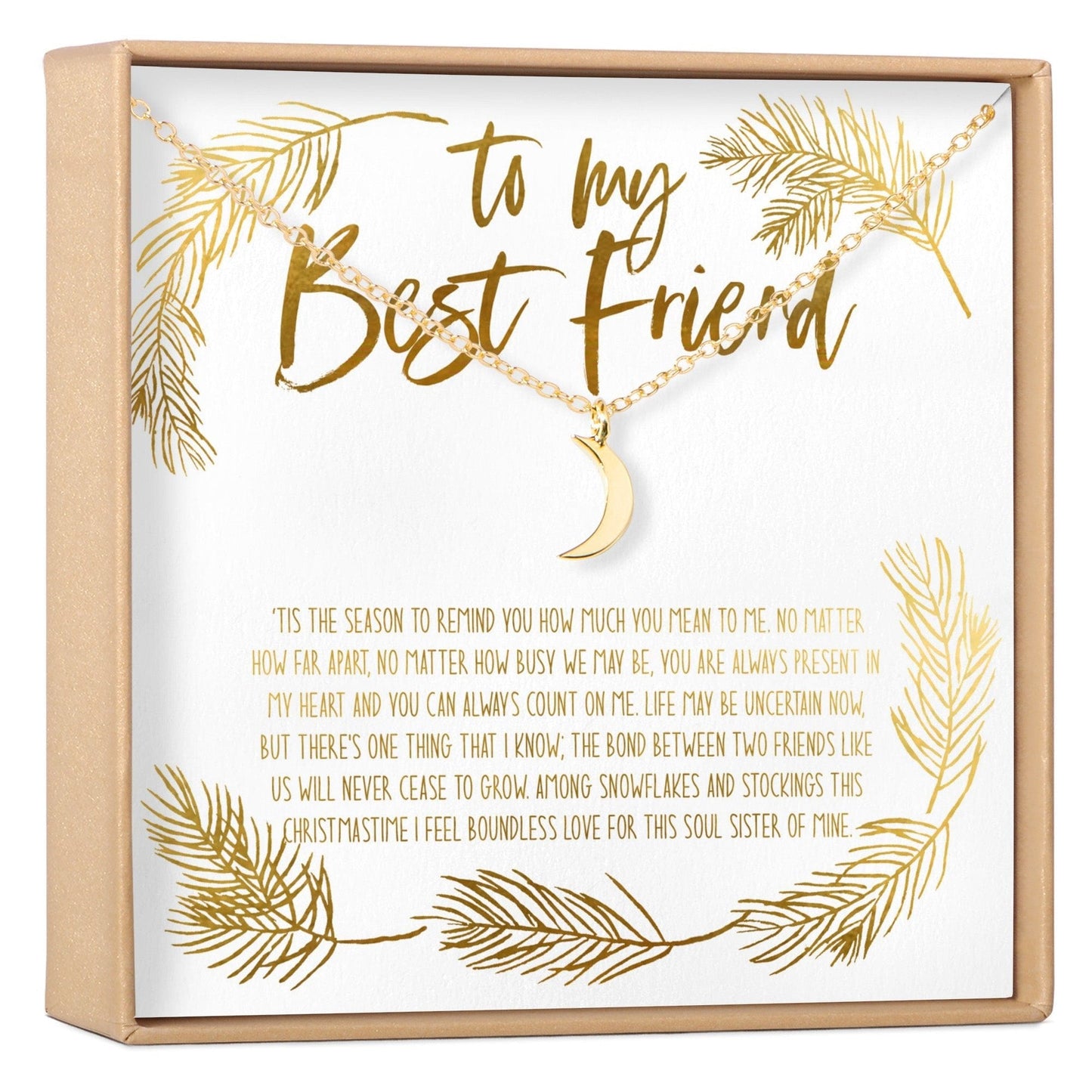 Christmas Gift for Best Friend Necklace, Multiple Styles