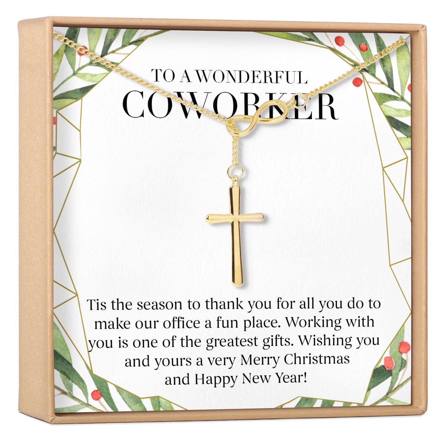 Christmas Gift for Coworker Necklace, Multiple Styles