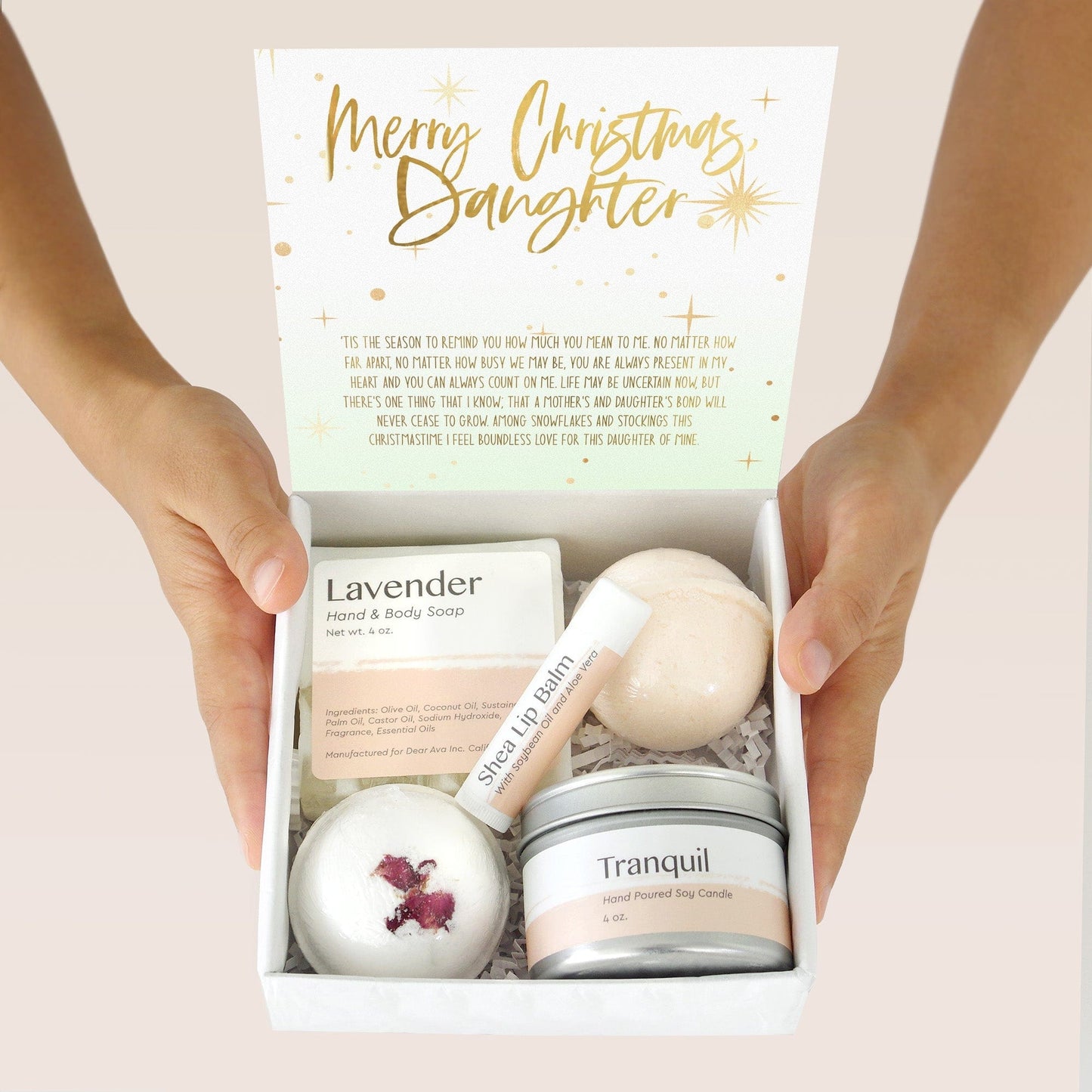 Christmas Gift for Daughter Compass Necklace Gift Box Set