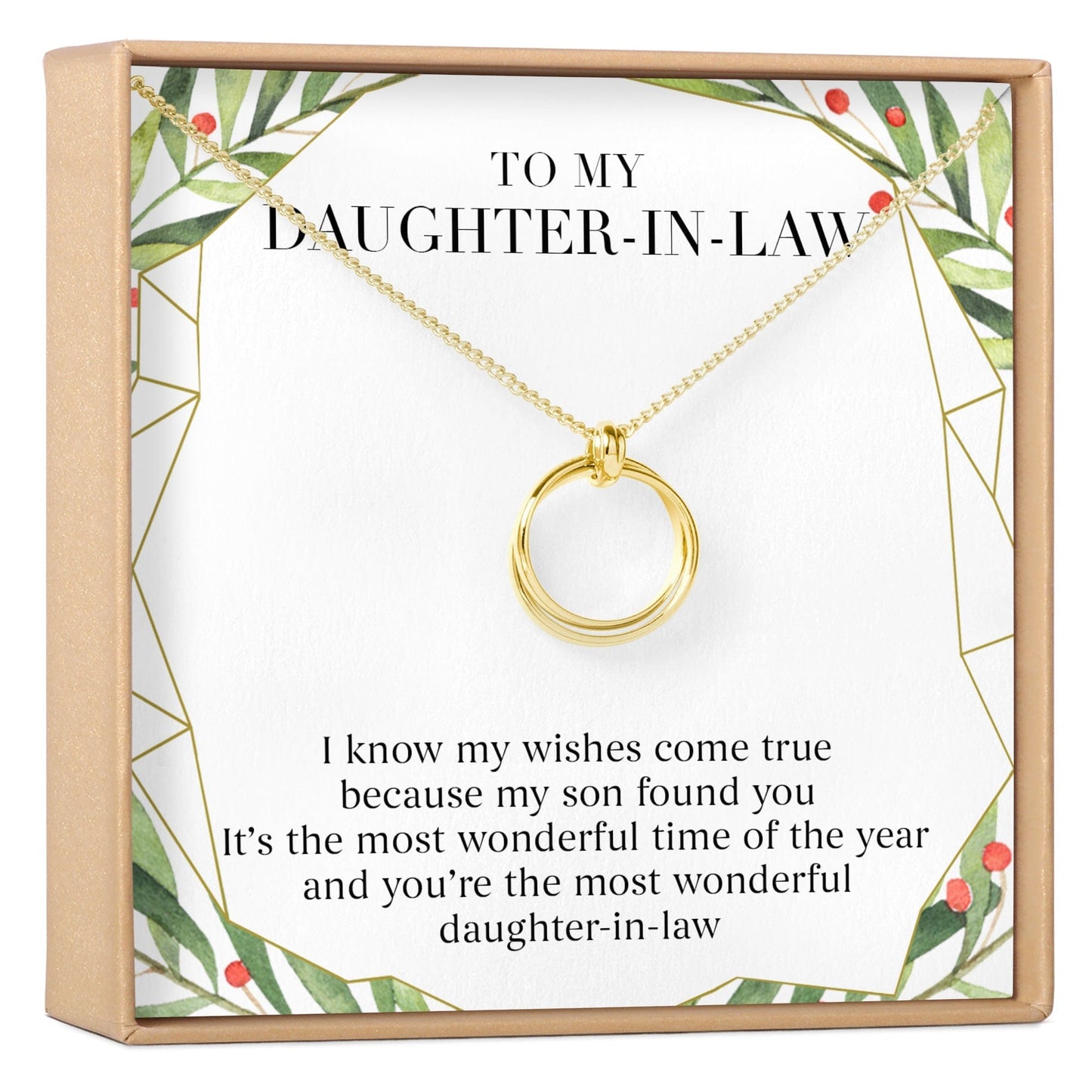 Christmas Gift for Daughter in Law Necklace, Multiple Styles