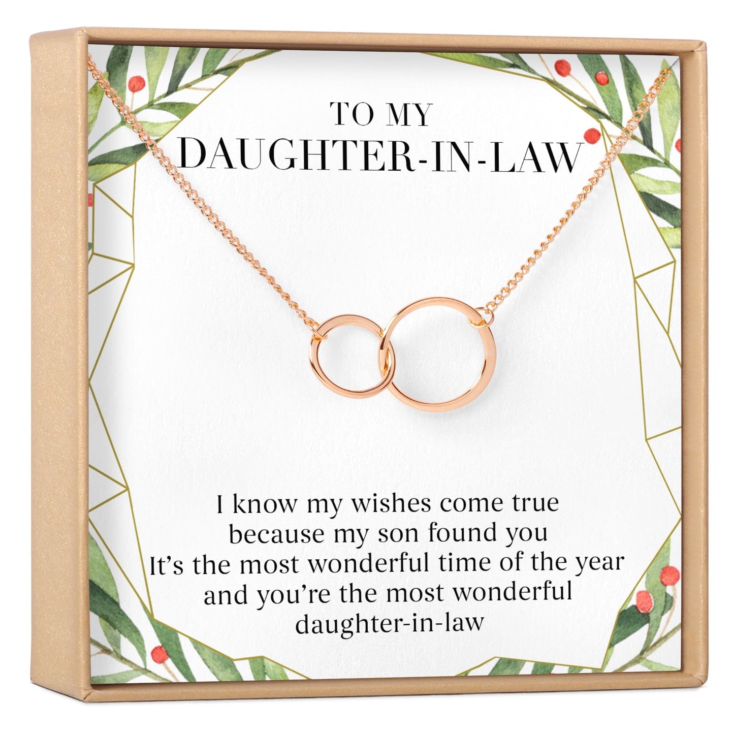Christmas Gift for Daughter in Law Necklace, Multiple Styles
