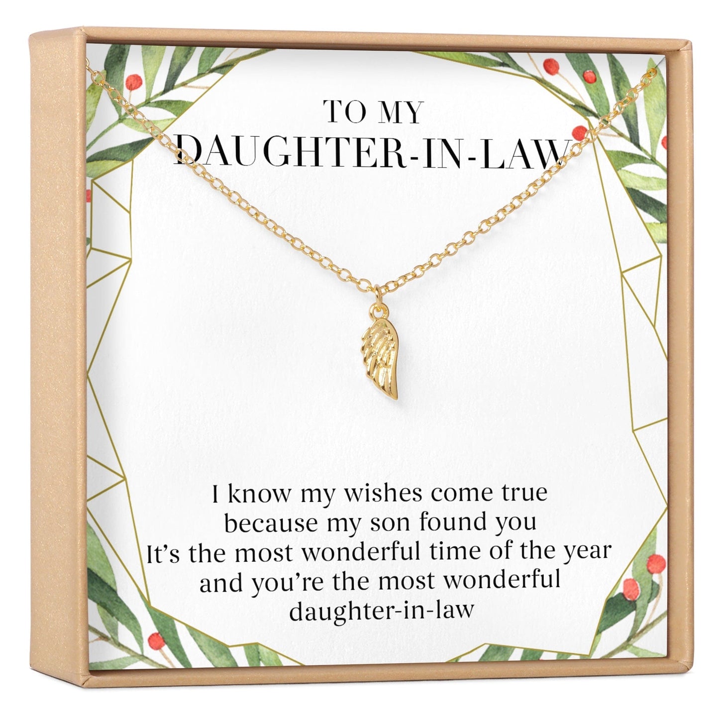 Christmas Gift for Daughter in Law Necklace, Multiple Styles