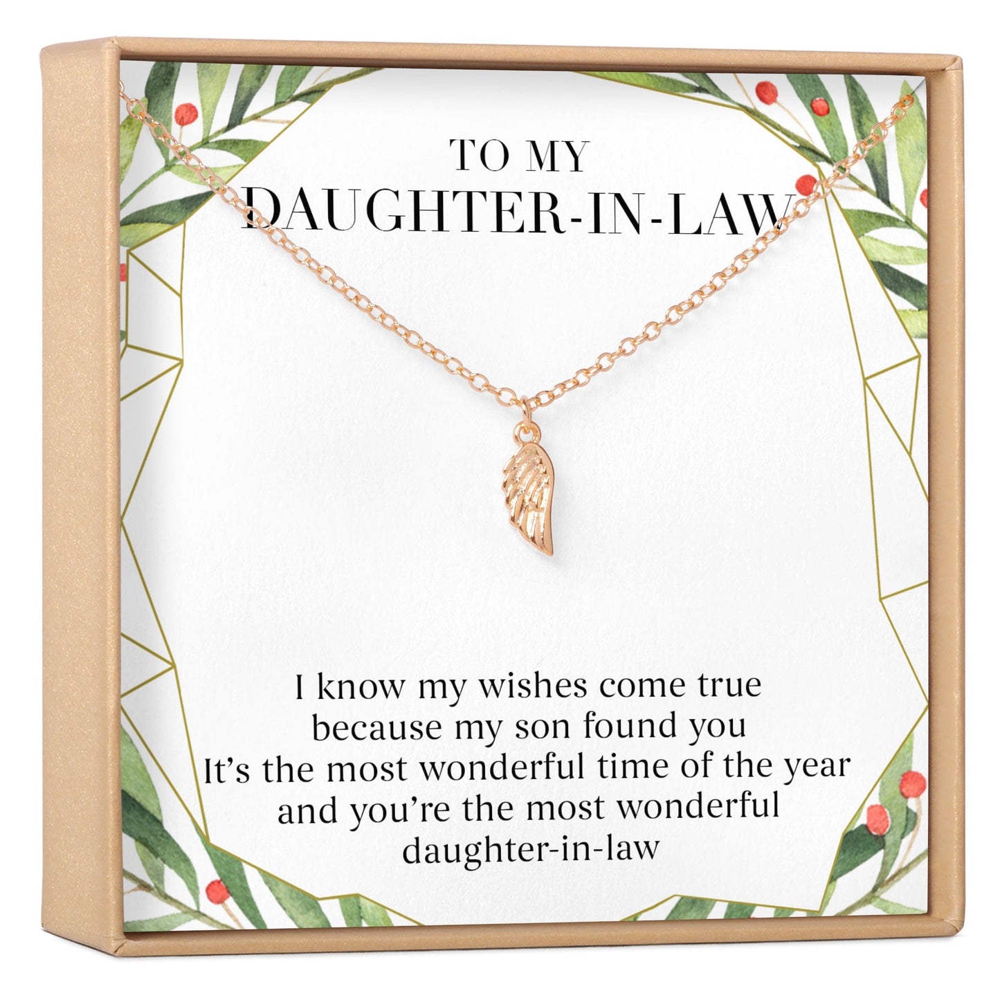 Christmas Gift for Daughter in Law Necklace, Multiple Styles