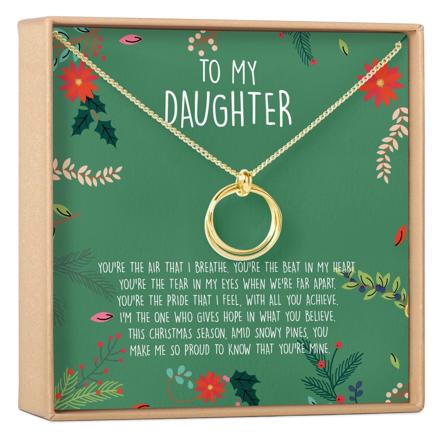 Christmas Gift for Daughter Necklace, Multiple Styles