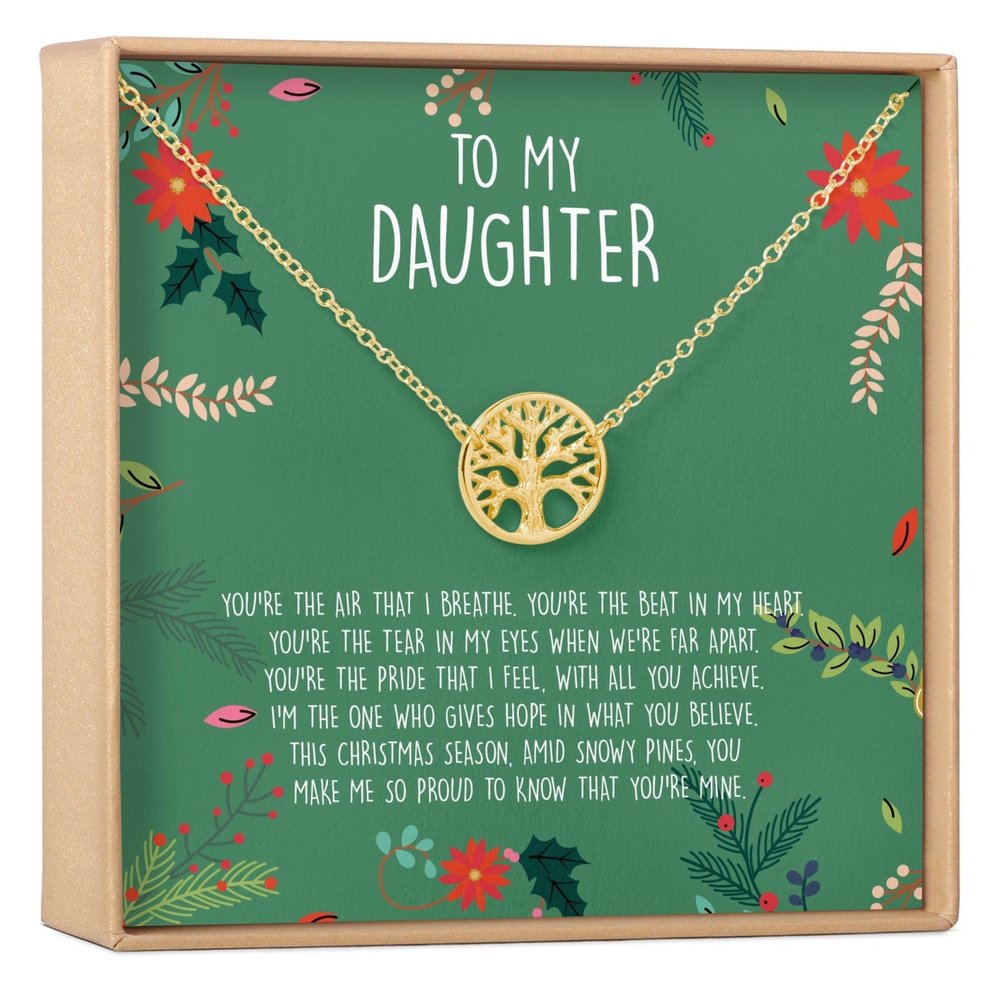 Christmas Gift for Daughter Necklace, Multiple Styles