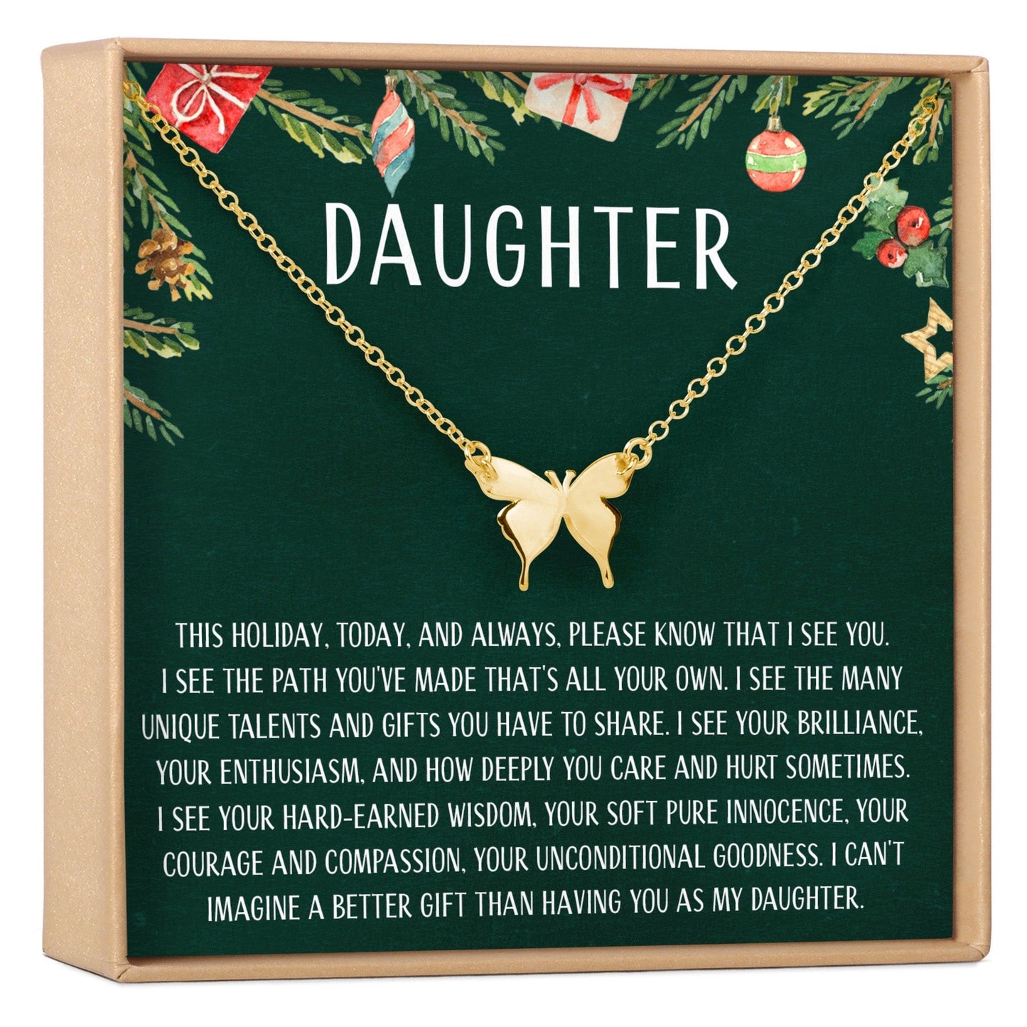 Christmas Gift for Daughter Necklace, Multiple Styles