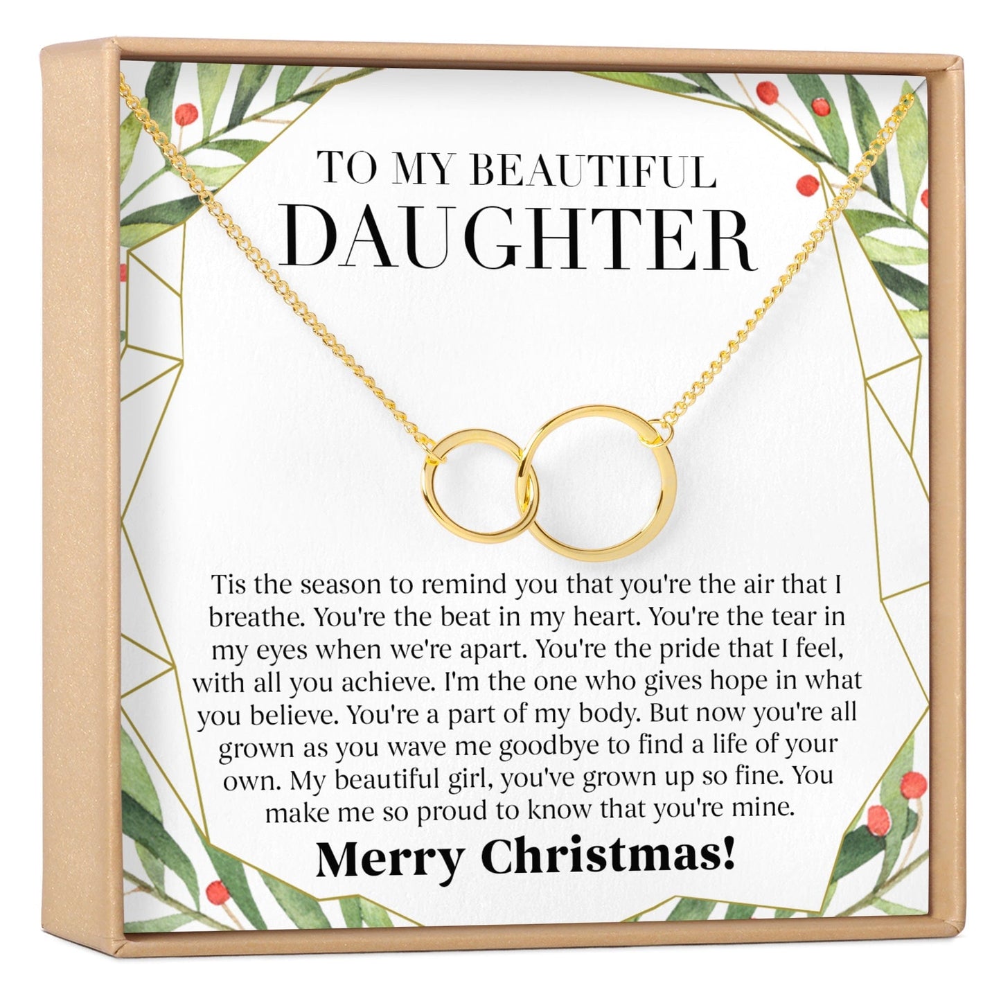 Christmas Gift for Daughter Necklace, Multiple Styles